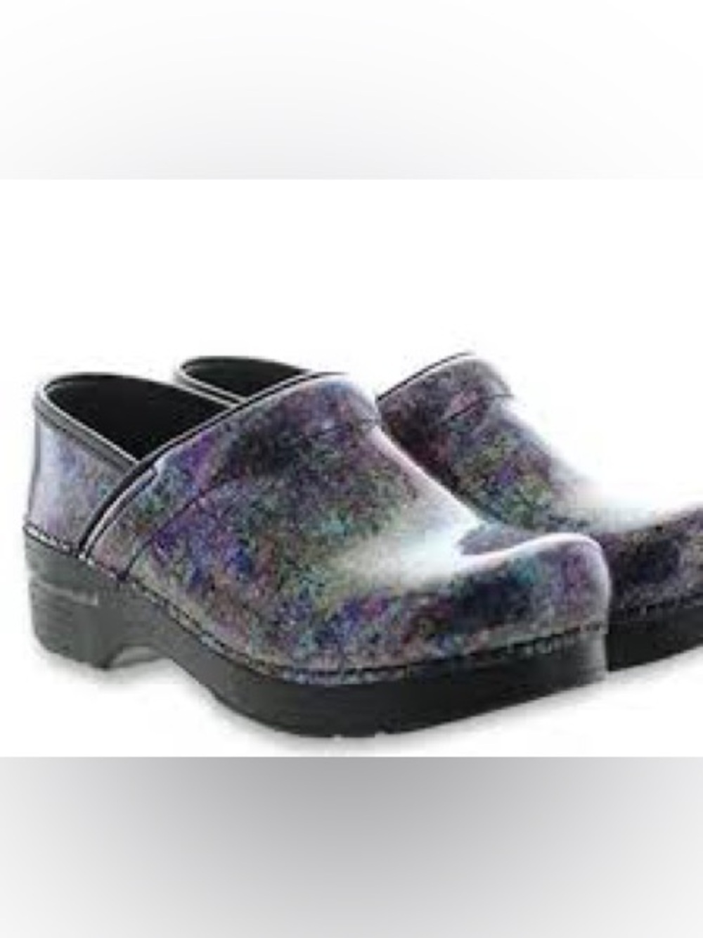 Dansko Professional Patent Clogs Sz 39/8.5
Metallic Ink Healthcare Chic